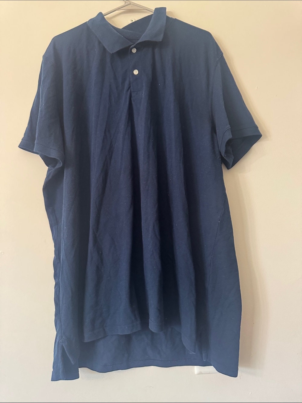 St. John's Bay Navy Short-Sleeve Polo